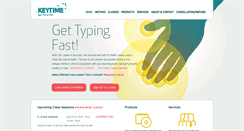 Desktop Screenshot of keytime.com